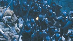 URUK-HAJI, križanci med ljudmi in orki, mogočna Sauronova udarna sila, ki je, v nasprotju z orki, ne oslabijo sončni žarki.