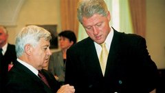 Ameriške minute s Clintonom (1999) // Foto: Srdjan Živulovič / Bobo