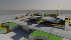 Maketa stadiona Bežigrad