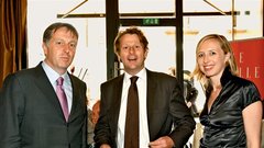 Peter Malalan ter predstavnika znamke Chanel, Guillaume de Clermont Tonnerre in Isabelle Boshi