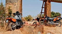 Tunizijska motoavantura: Peskovnik za velike otroke