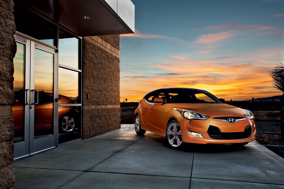 Hyundai Veloster, ki je povrhu še krvavo rumene barve