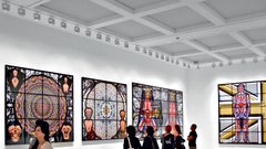 Galerija White Cube v Hoxtonu in razstava Gilberta & Georgea