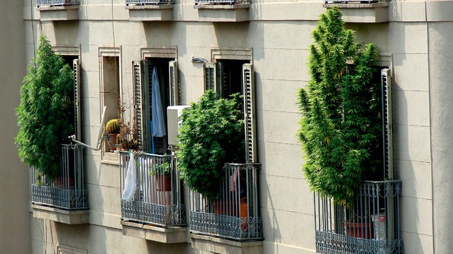 Balkoni v Barceloni (foto: Shutterstock)