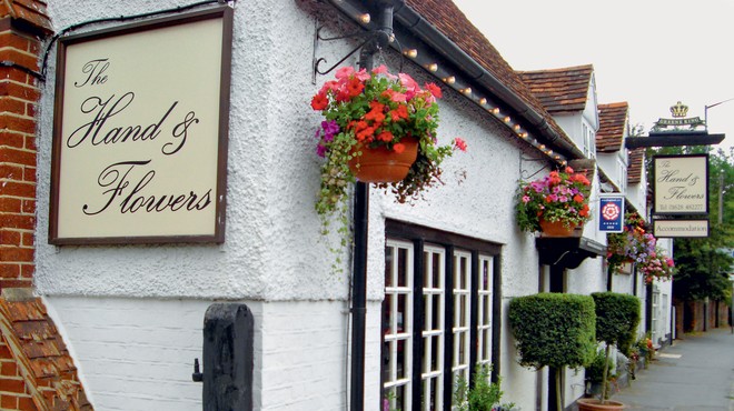 Najboljši pub na svetu: The Hand & Flowers (foto: Profimedia, promocijske fotografije)