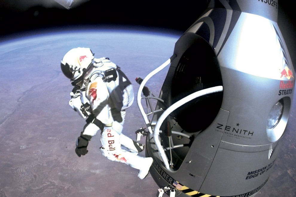 Red Bull Stratos: Srečkov super sončni skok