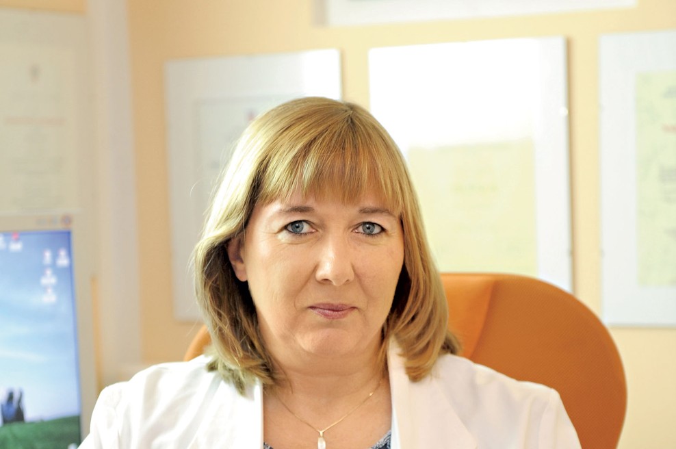 Arjana Maček Cafuta: "Astma je ena izmed najpogostejših neozdravljivih bolezni" (foto: Primož Predalič)