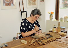 Petra Plestenjak Podlogar ustvarja čudovite lesene kreacije