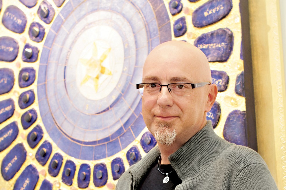 Božidar A. Kolerič o svojih energetskih slikah