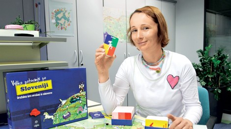 Maja Ogrizek o učenju skozi zabavo: Z družabno igro spoznajmo Slovenijo