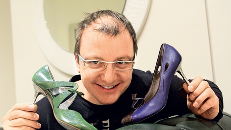 Mitja Hojan vam naredi obutev po meri, z GPS-om in hlajenjem