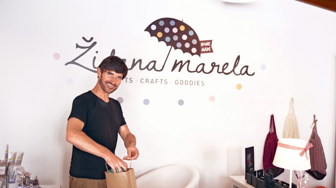Židana marela, kjer so doma dobrote in izdelki iz domačih krajev (foto: Helena Milost)