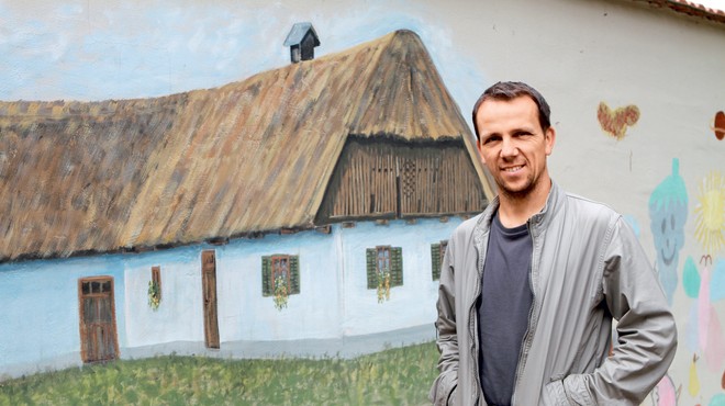 Intervju z Darkom Kranjcem iz Hiše Sadežev družbe v Murski Soboti (foto: Goran Antley)