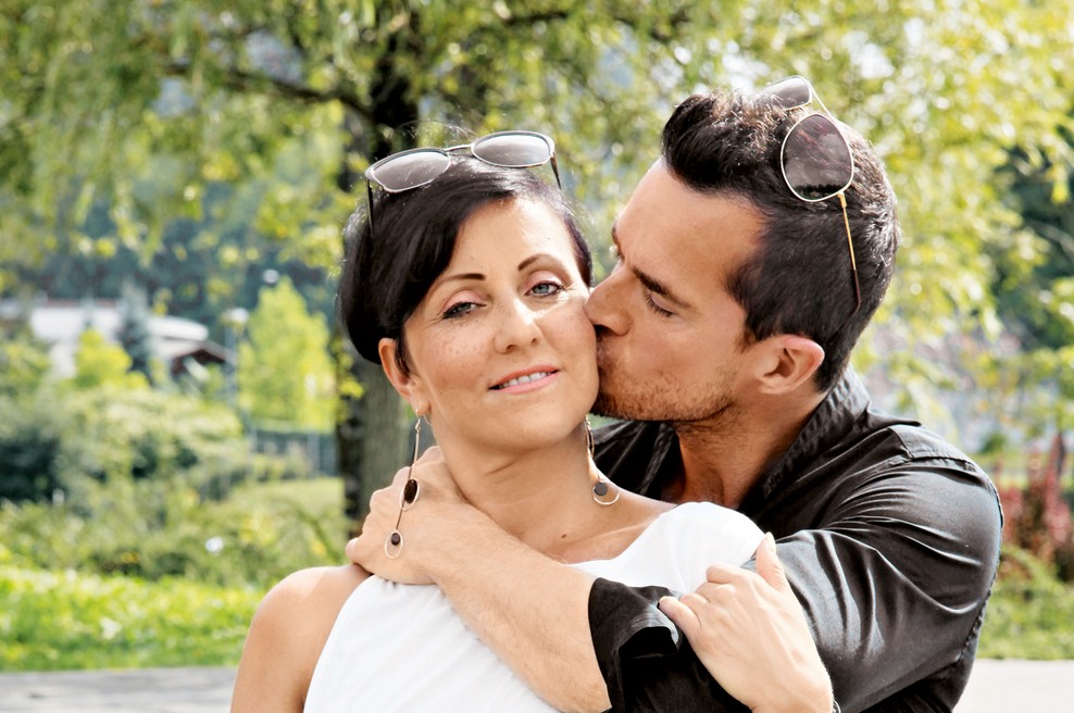 Andrej in Melinda Torokgyorgy Škufca: "Nehala sva le tekmovati, pleševa pa še vedno" (foto: Helena Kermelj)