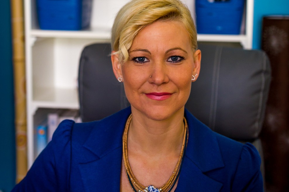 Na fotografiji: Mojca Debelak (foto: osebni arhiv)