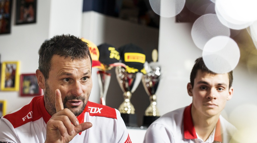 Tim in Bogomir Gajser: Iskren pogovor s svetovnim prvakom in z njegovim trenerjem (foto: Samo Vidic)