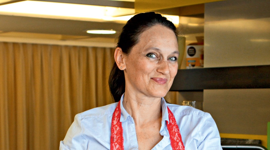 Alenka Resinovič – Reza: Pravzaprav živim kot igralci - nov film, nova glavna vloga. To sem jaz. (foto: Goran Antley)