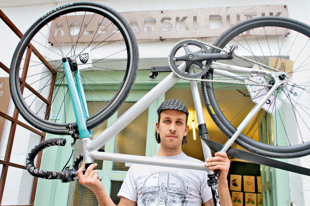 Pici Bici: Butik s kolesi, kjer ti kolo sestavijo (foto: Goran Antley)
