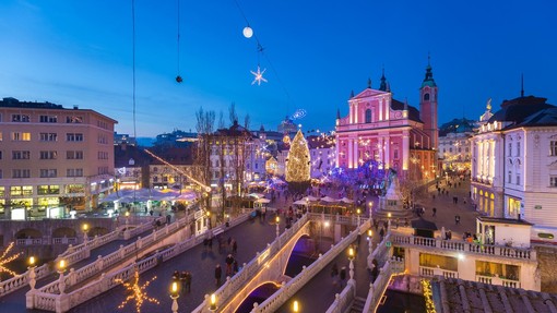 V Ljubljani in Mariboru se bodo prižigale praznične luči