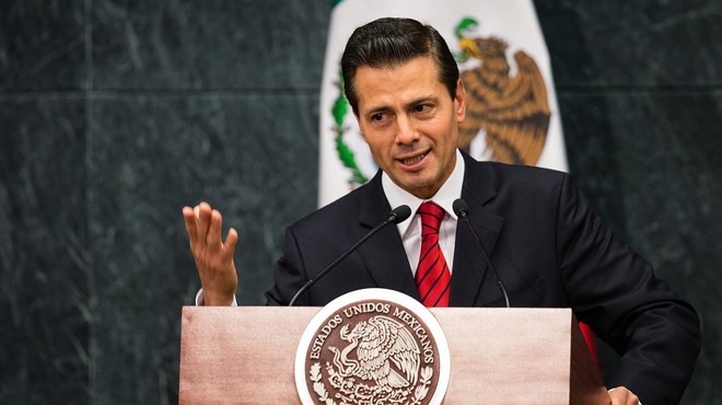 Enrique Pena Nieto je jasen: "Mehika ne bo plačala Trumpovega zidu!" (foto: profimedia)