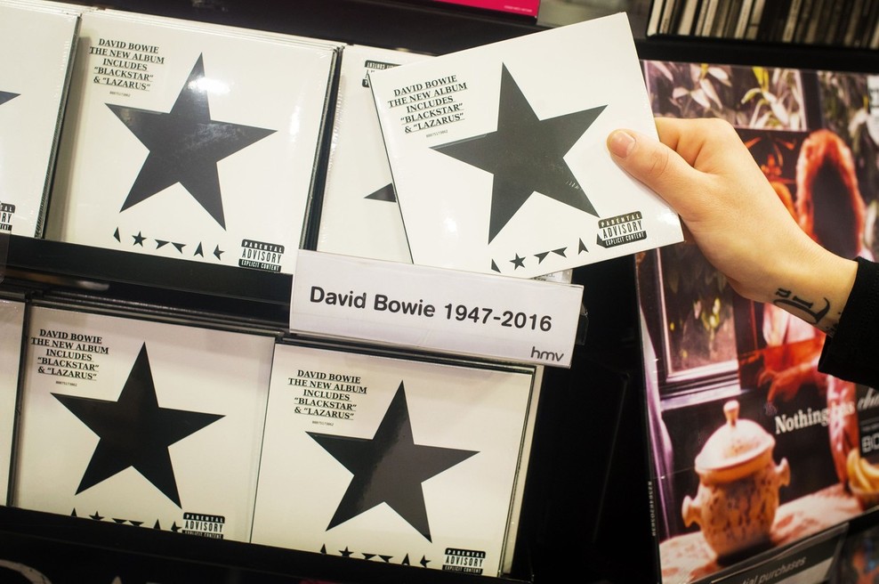 Blackstar po glasbenikovi smrti najbolje prodajani Bowiejev album! (foto: profimedia)