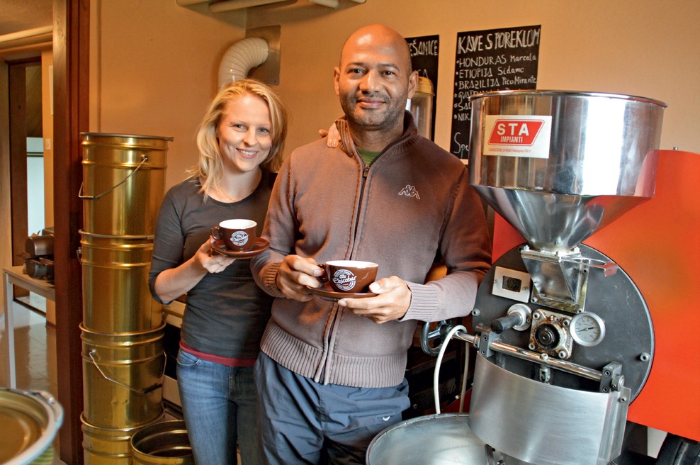 Omar Escobar: Kava je kot vino – kar pri obeh velja, sta okus in aroma (foto: Goran Antley)