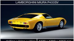 50 let lamborghinija miure, vsa Italija v enem avtu