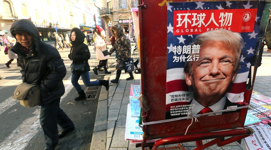 Trump z zapoznelim voščilom za kitajsko novo leto! (foto: profimedia)