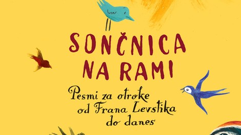 Sončnica na rami - antologija pesmi za otroke!