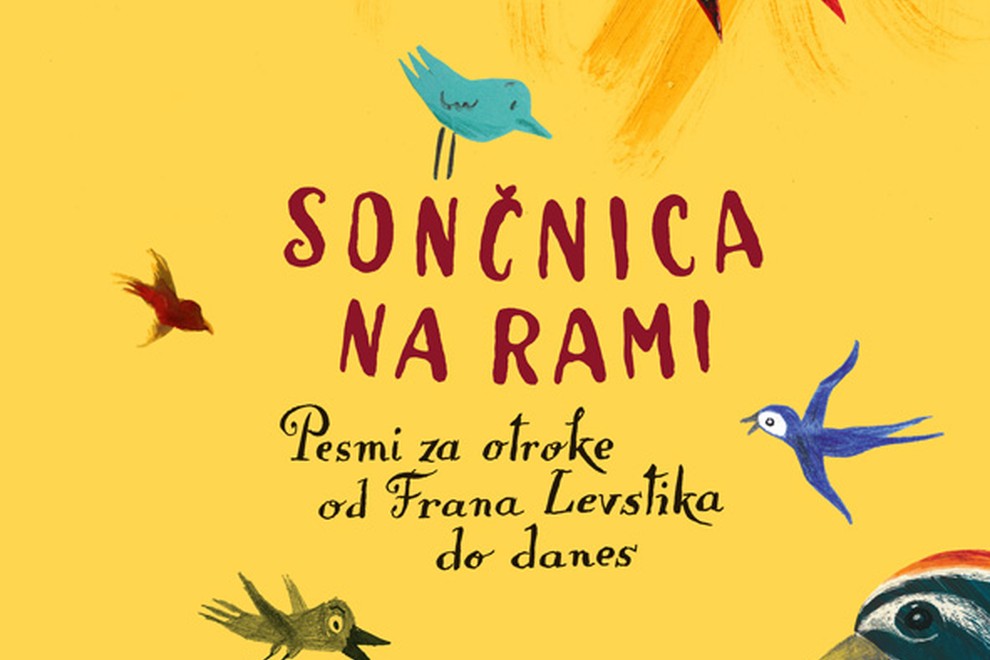 Sončnica na rami - antologija pesmi za otroke!