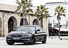 Natančen, odziven in živahen: BMW 540i