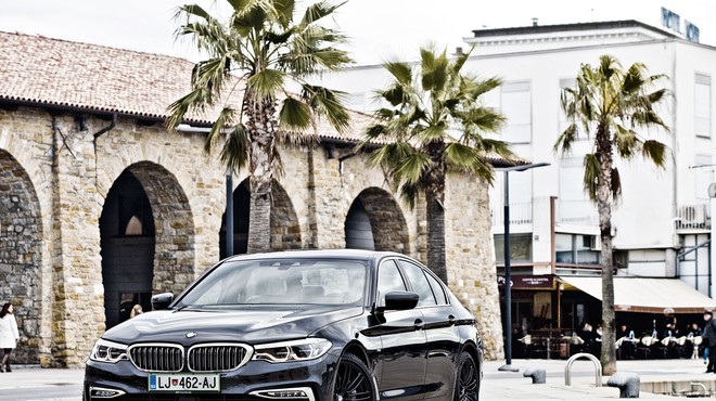 Natančen, odziven in živahen: BMW 540i (foto: Saša Kapetanovič)