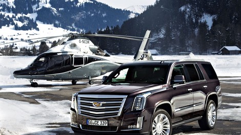 Cadillac Escalade pravi Ameriški nastopač