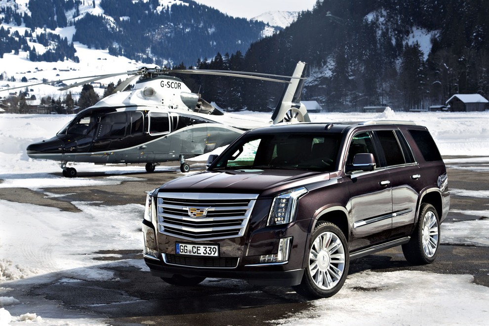 Cadillac Escalade pravi Ameriški nastopač