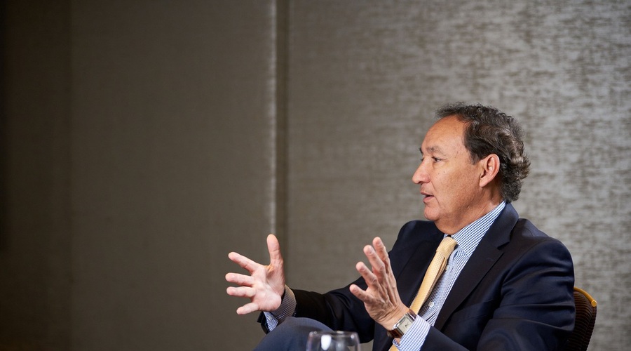 Direktor družbe United Airlines Oscar Munoz (foto: profimedia)