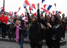 Emmanuel Macron prepričljivo zmagal na predsedniških volitvah v Franciji