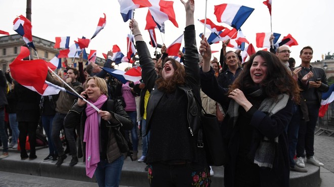 Emmanuel Macron prepričljivo zmagal na predsedniških volitvah v Franciji (foto: profimedia)