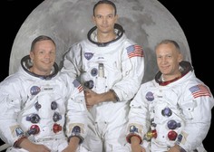 Torbo iz prve človeške odprave na Luno bodo prodali na dražbi