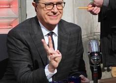Komik Colbert ne bo kaznovan zaradi nesramnosti do Trumpa