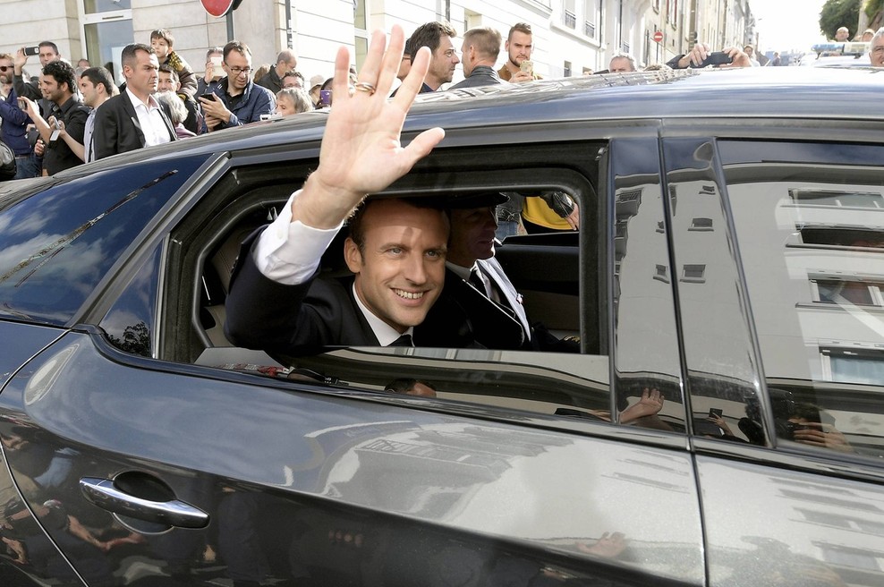 V Franciji prijeli moškega, ki naj bi nameraval ubiti Macrona (foto: profimedia)