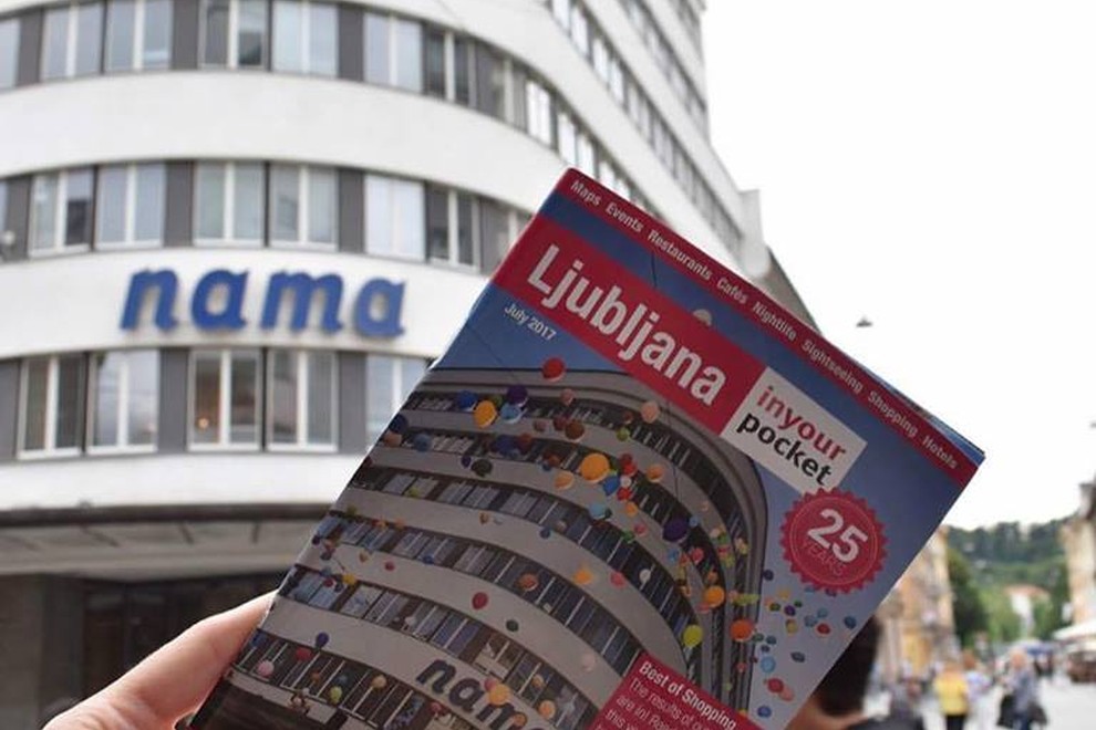 V Sloveniji letno natisnjenih več kot 300.000 vodnikov In Your Pocket