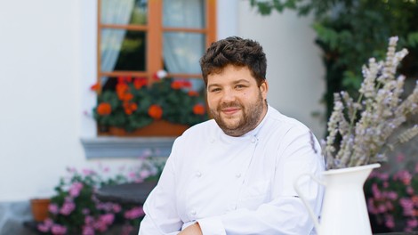 Luka Košir: Če imaš dobro surovino,  imaš v kuhinji pol manj dela