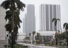 Škoda zaradi divjanja orkana Irma bo velika!