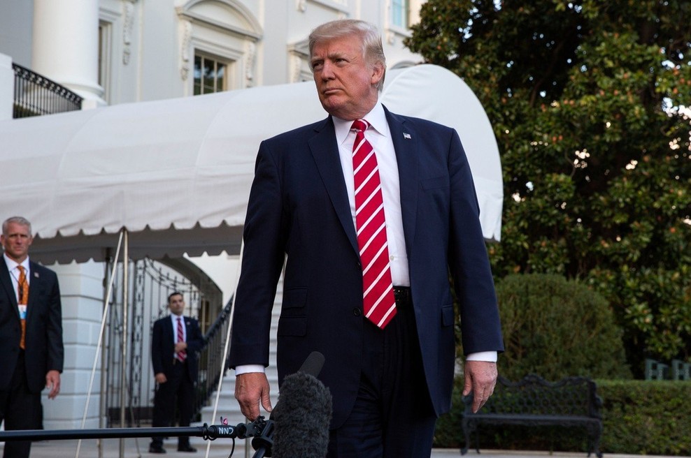Donald Trump na Twitterju znova zagrozil Severni Koreji (foto: profimedia)