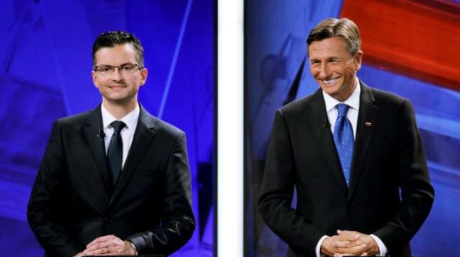 Uradno: Pahor in Šarec v drugi krog predsedniških volitev! (foto: Daniel Novakovič/STA)