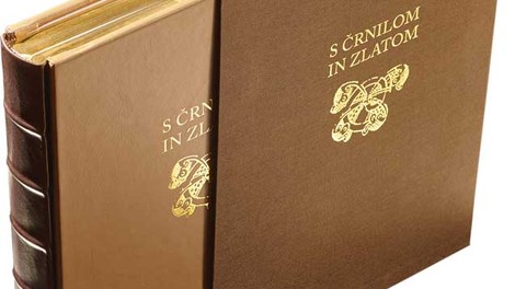 Pri Cankarjevi založbi je izšla monografija S črnilom in zlatom