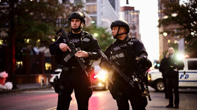 Po terorističnem napadu v New Yorku zaostrene varnostne razmere (foto: profimedia)