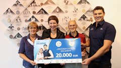 Ilka Štuhec in mama Darja Črnko obraza kampanje za pomoč otrokom iz socialno šibkih okolij