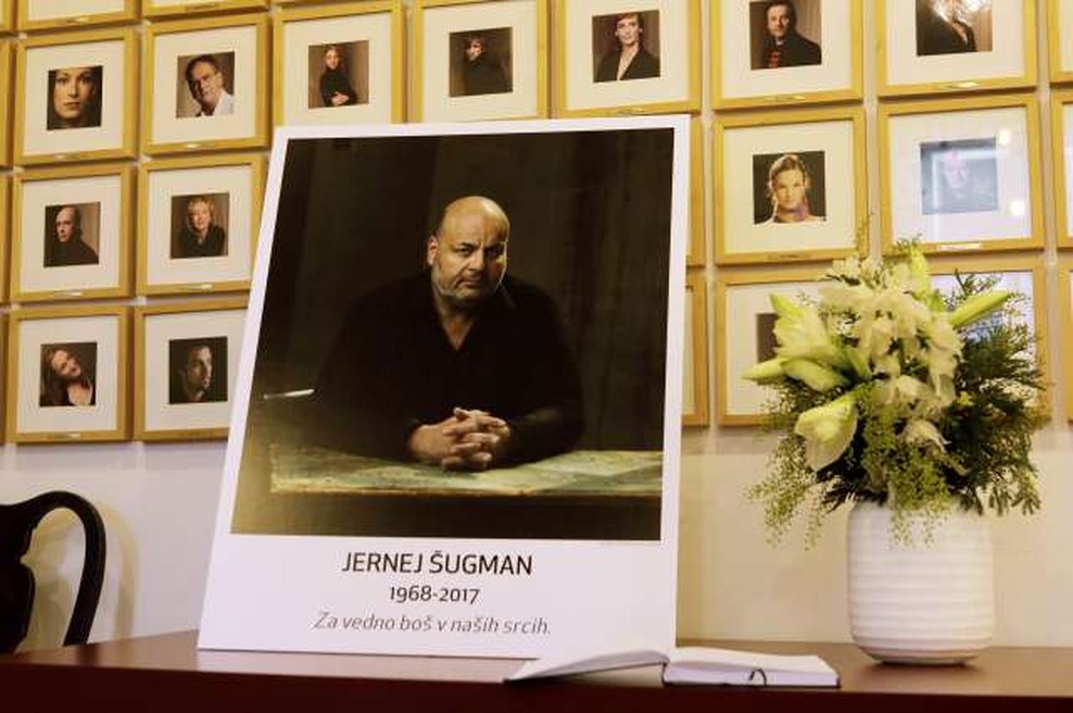 Jerneja Šugmana bodo pokopali na ljubljanskih Žalah z vojaškimi častmi (foto: Daniel Novakovič/STA)