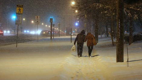 Kanado zajel val hudega mraza brez primere: Izmerili tudi do minus 50 stopinj Celzij!